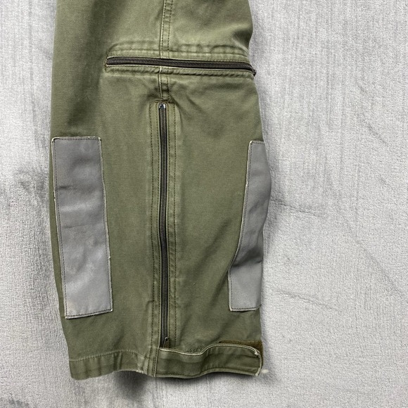 Mens Flight Suit XL German Army Green Military Boiler Suit Coveralls Workwear - Picture 9 of 16